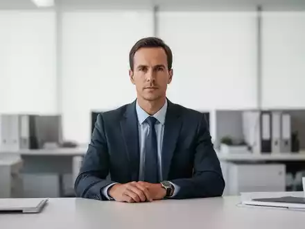 Eine konzentrierte Person an einem modernen, aufgeräumten Schreibtisch in einer hellen Büroumgebung. - Foto: über boerse-global.de