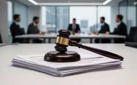 Ein Richterhammer auf Rechtsdokumenten in einem modernen Büro als Symbol für Arbeitsrecht und Diskriminierungsschutz. - Foto: über boerse-global.de