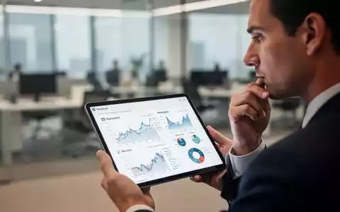 Eine Person betrachtet auf einem Tablet komplexe Finanzdiagramme und Grafiken zur Rentenversicherung. - Foto: über boerse-global.de