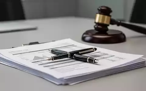 Ein moderner Schreibtisch mit juristischem Hammer und Finanzunterlagen als Symbol für eine steuerliche Unternehmensbewertung. - Foto: über boerse-global.de
