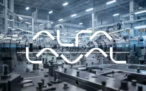 Moderne, hochtechnologische Industrieanlage mit präzisen mechanischen Komponenten und professioneller Beleuchtung. - Foto: über boerse-global.de