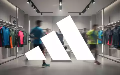 Abstrakte Darstellung einer modernen Sportartikel-Umgebung mit dynamischer Beleuchtung und Fokus auf athletische Dynamik. - Foto: über boerse-global.de