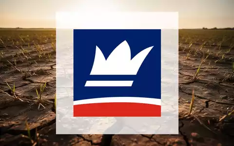 Ausgetrockneter, rissiger Boden auf einem landwirtschaftlichen Feld unter strahlender Sonne als Symbol für Dürre. - Foto: über boerse-global.de
