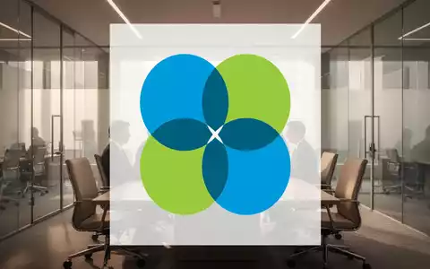 Abstrakte Darstellung eines modernen, minimalistischen Sitzungssaals in einem Bürogebäude mit natürlichem Lichteinfall. - Foto: über boerse-global.de