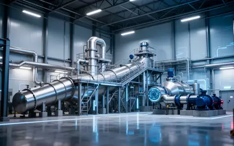 Moderne Anlagen einer Uranmine bei der industriellen Verarbeitung. - Foto: über boerse-global.de
