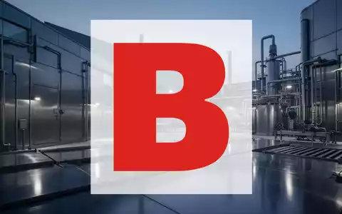 Moderne, ruhige Industrieanlage bei Dämmerung, die eine abkühlende industrielle Marktstimmung symbolisiert. - Foto: über boerse-global.de