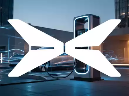 Futuristische Ladestation für Elektrofahrzeuge in urbaner Umgebung bei Dämmerung - Foto: über boerse-global.de