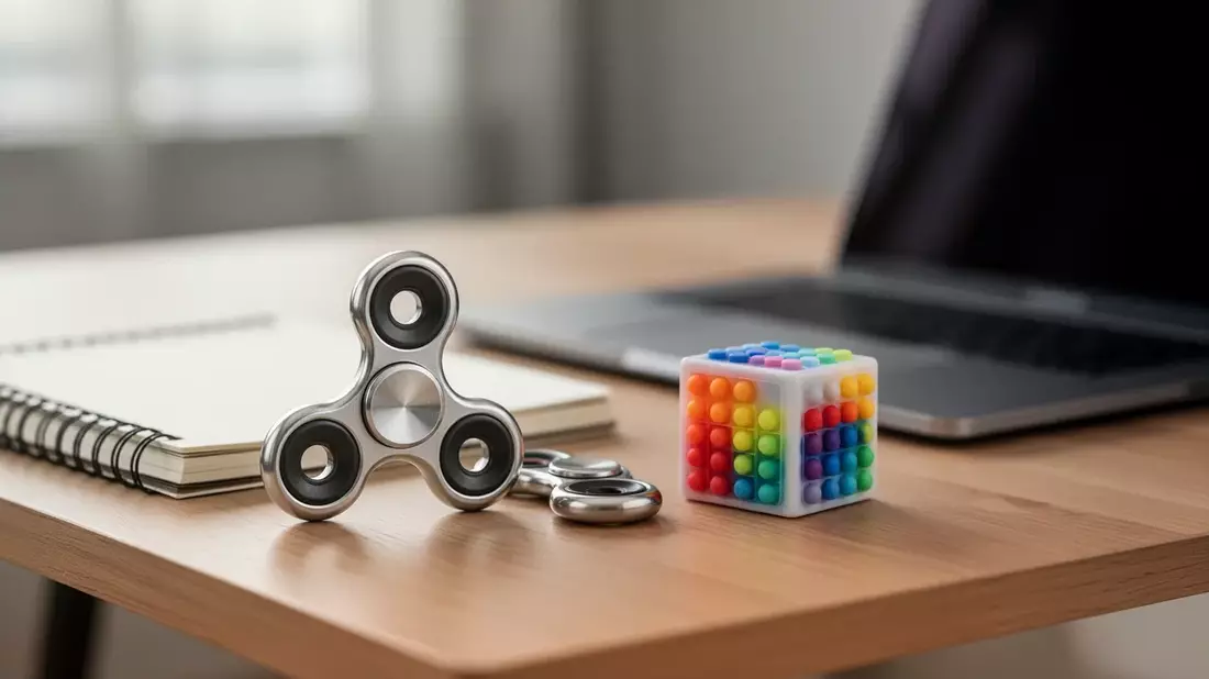 Fidget-Toys: Studie prüft Stressabbau und Konzentrationsversprechen