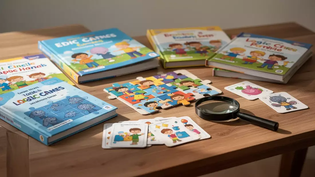 Neue Rätselbücher fördern Konzentration und Logik bei Kindern