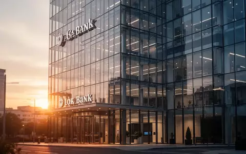 Modernes Bankgebäude in der Abenddämmerung bei professioneller Beleuchtung - Foto: über boerse-global.de