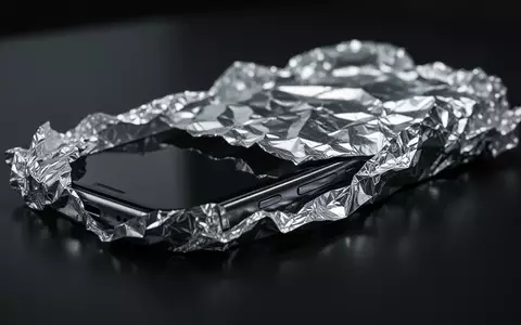 Ein in Alufolie eingewickeltes Smartphone auf einer dunklen Oberfläche als Symbol für Signalabschirmung bei Diebstählen. - Foto: über boerse-global.de