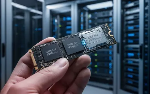 Nahaufnahme eines Hochleistungs-NVMe-SSD-Moduls für flüssigkeitsgekühlte Rechenzentren. - Foto: über boerse-global.de