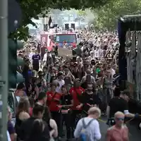 Techno-Parade Zug der Liebe im Jahr 2023 (Archiv) - Foto: via dts Nachrichtenagentur