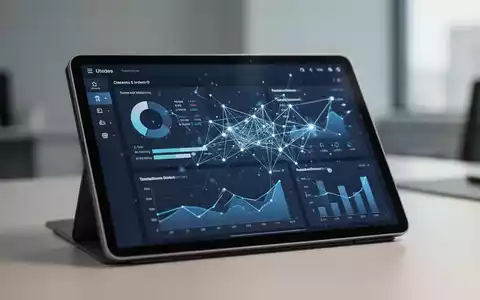 Digitale Datenvisualisierung auf einem Tablet als Symbol für Compliance und fairen Wettbewerb im Online-Handel. - Foto: über boerse-global.de