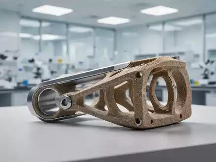 Ein minimalistisches, nachhaltig gestaltetes Industrieprodukt auf einem sauberen Untergrund, symbolisch für Circular Design. - Foto: über boerse-global.de