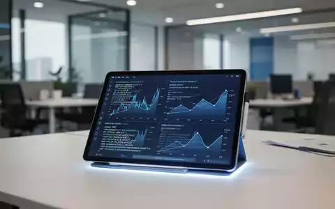 Ein modernes Büro-Tablet zeigt strukturierte Finanzdaten und XML-Code als Symbol für die elektronische Rechnungsstellung. - Foto: über boerse-global.de