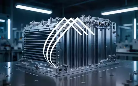 Abstraktes, atmosphĂ€risches Bild einer modernen Wasserstoff-Brennstoffzelle in einer technologischen Laborumgebung. - Foto: ĂŒber boerse-global.de