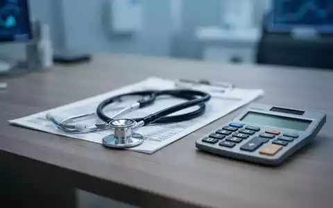 Stethoskop und Taschenrechner auf einem Schreibtisch als Symbol für die Finanzierung medizinischer Therapien. - Foto: über boerse-global.de