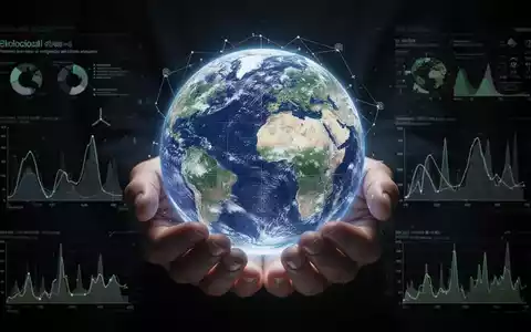 Ein leuchtender Globus in menschlichen Händen als Symbol für die ökologische Erschöpfung und nachhaltige Ressourcen. - Foto: über boerse-global.de