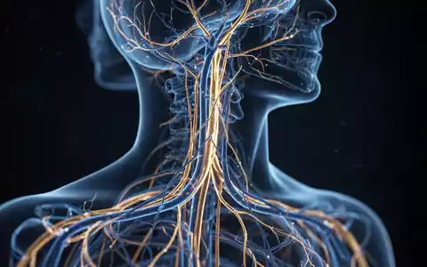 Hochdetaillierte medizinische Visualisierung des menschlichen Vagusnervs in einer klinischen Forschungsumgebung. - Foto: über boerse-global.de