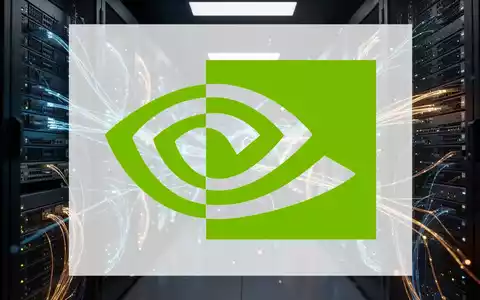 Abstrakte Darstellung einer hochmodernen Server-Infrastruktur mit leuchtenden Lichtleitern für künstliche Intelligenz. - Foto: über boerse-global.de