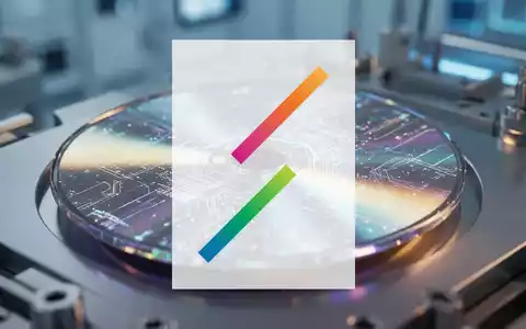 Hochtechnologische Halbleiterfertigung in einem Reinraum mit Fokus auf einen schimmernden Wafer. - Foto: über boerse-global.de