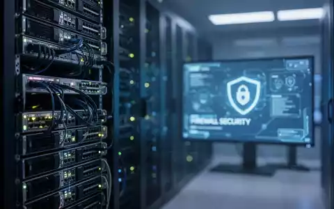 Nahaufnahme von Server-Hardware und Netzwerktechnik in einem Rechenzentrum als Symbol für Cybersicherheit. - Foto: über boerse-global.de