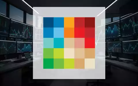 Abstrakte Darstellung einer volatilen Börsenstimmung in einem modernen Finanzumfeld bei gedimmtem Licht. - Foto: über boerse-global.de