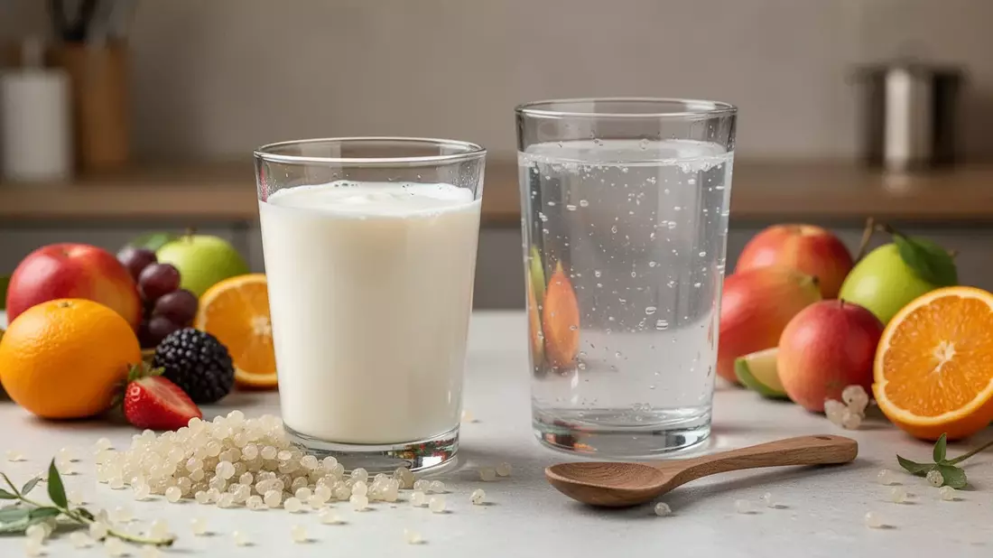 Kefir im Fokus: Probiotische Vorteile und Nährstoffdichte im Vergleich