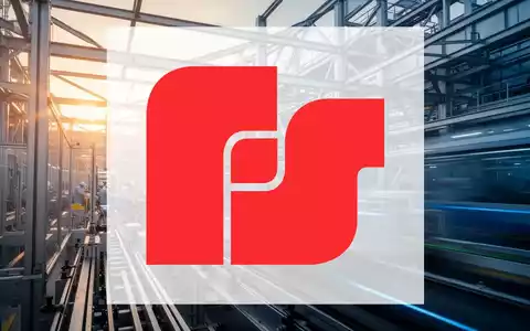 Abstrakte Darstellung einer modernen Industrieanlage bei goldenem Licht, die industrielles Wachstum symbolisiert. - Foto: über boerse-global.de