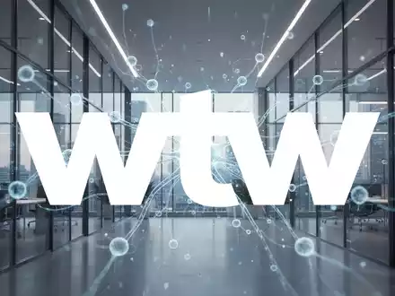 Abstrakte Darstellung von künstlicher Intelligenz und digitaler Vernetzung in einem modernen, professionellen Bürogebäude. - Foto: über boerse-global.de