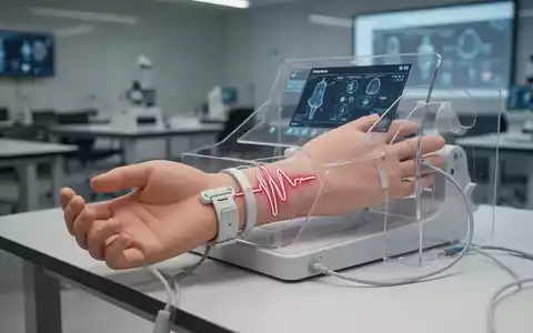 Hochmoderner medizinischer Pulssimulator für die Ausbildung in der Traditionellen Chinesischen Medizin. - Foto: über boerse-global.de