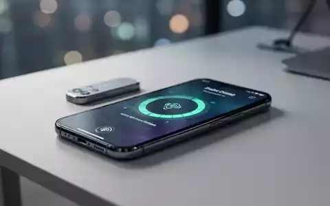 Ein Smartphone während der Ersteinrichtung mit einem kabellosen Datentransfer-Interface auf dem Display. - Foto: über boerse-global.de