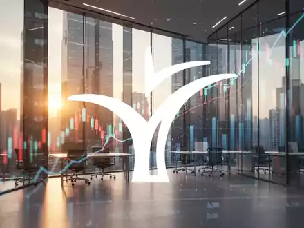 Abstrakte Darstellung eines modernen Bürogebäudes mit Lichtreflexen als Symbol für Wachstum und Marktdynamik. - Foto: über boerse-global.de