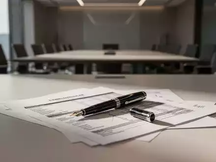 Ein moderner Schreibtisch mit Finanzunterlagen und einem Füllfederhalter als Symbol für steuerliche Optimierung. - Foto: über boerse-global.de