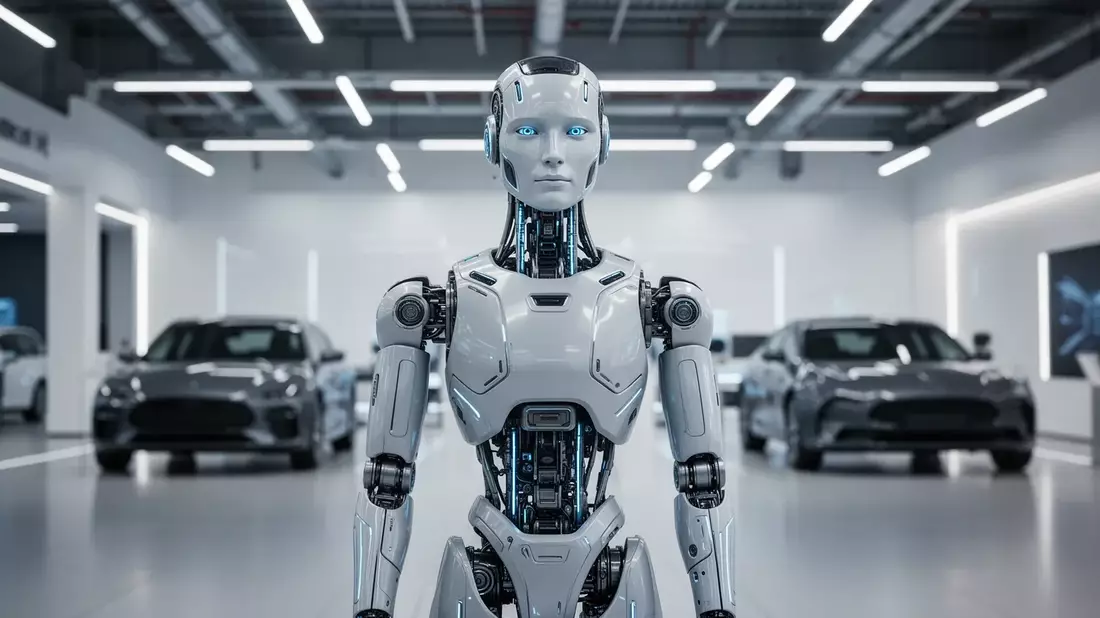 BYD stellt humanoiden Roboter Xiao Di für Kundenbetreuung vor