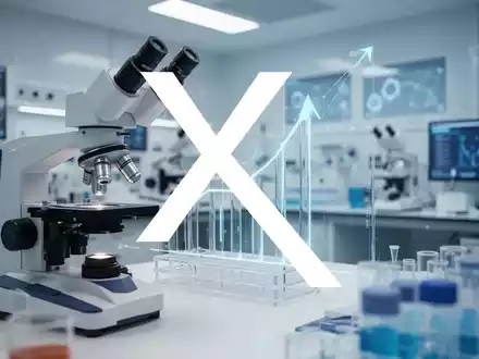 Abstrakte Darstellung von Medizintechnik und technologischem Wachstum in einer hochmodernen Laborumgebung - Foto: über boerse-global.de