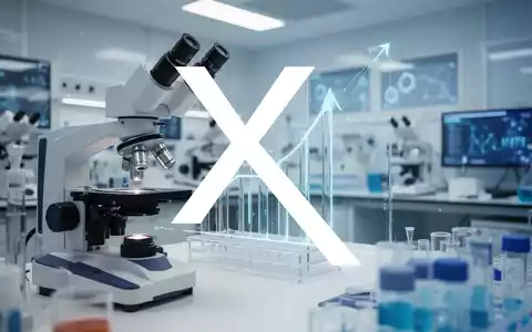 Abstrakte Darstellung von Medizintechnik und technologischem Wachstum in einer hochmodernen Laborumgebung - Foto: über boerse-global.de