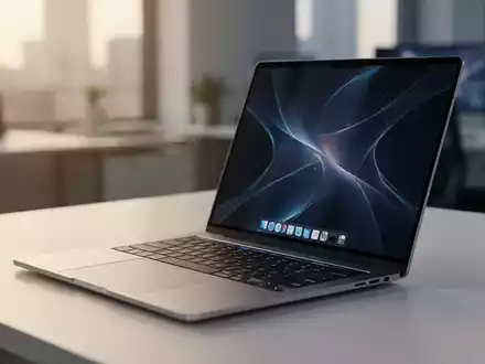 Ein moderner Laptop auf einem minimalistischen Schreibtisch als Symbol für die neuen Hardware-Standards. - Foto: über boerse-global.de