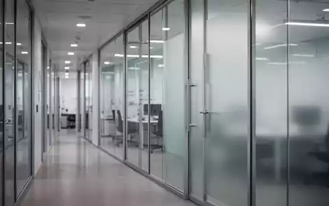 Moderner Flur eines Forschungsinstituts mit Glasarchitektur und minimalistischem Design. - Foto: über boerse-global.de
