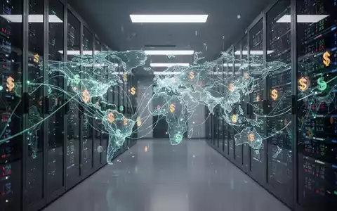 Digitale Netzwerklinien und leuchtende Knotenpunkte, die globale grenzüberschreitende Finanztransaktionen und tokenisierte Zahlungen darstellen. - Foto: über boerse-global.de