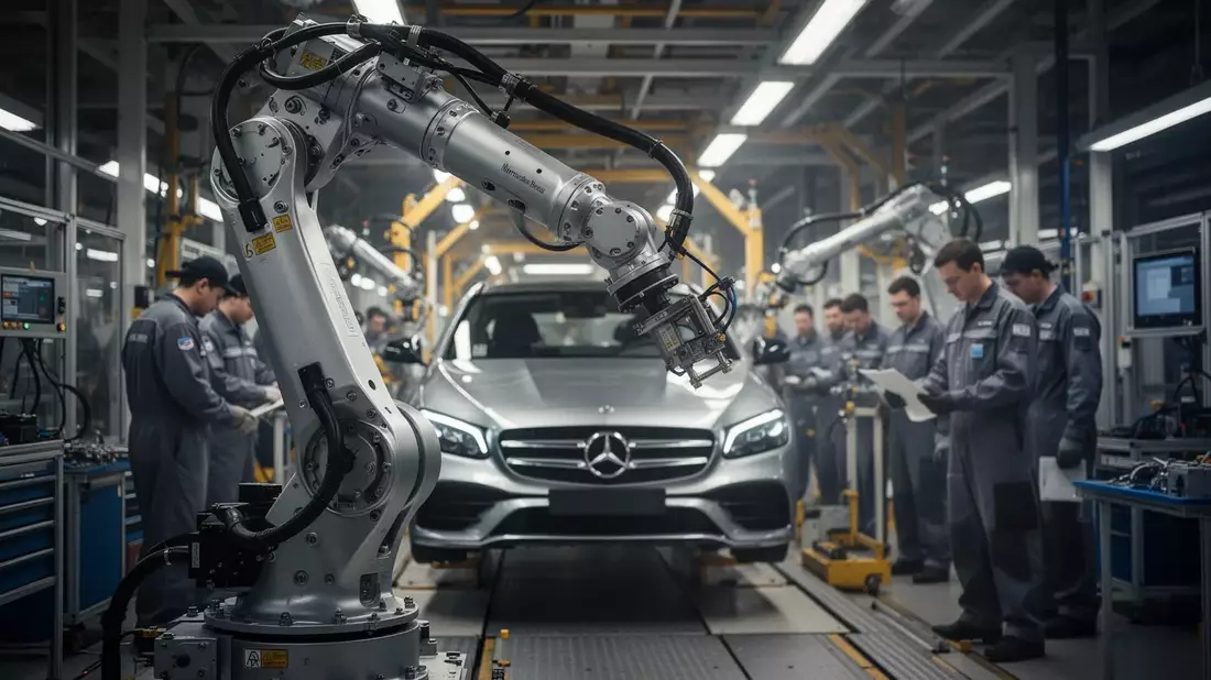 IG Metall bei Mercedes: Offener Brief gegen Rente mit 70 und längere Arbeitszeiten