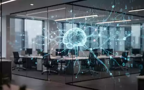 Digitale Visualisierung von KI-Datenströmen in einer modernen Finanzumgebung als Symbol für regulatorische Aufsicht. - Foto: über boerse-global.de