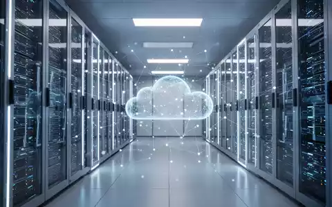 Moderne Serverräume in einem Rechenzentrum als Symbol für souveräne deutsche KI-Infrastruktur und Cloud-Technologie. - Foto: über boerse-global.de