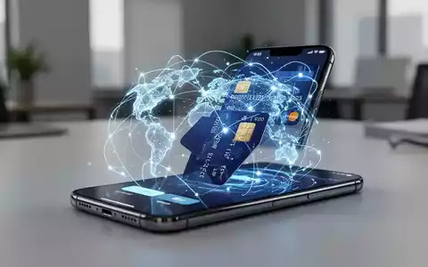 Smartphone mit digitaler Wallet-Oberfläche und abstrakten globalen Netzlinien für grenzüberschreitende Finanzen. - Foto: über boerse-global.de