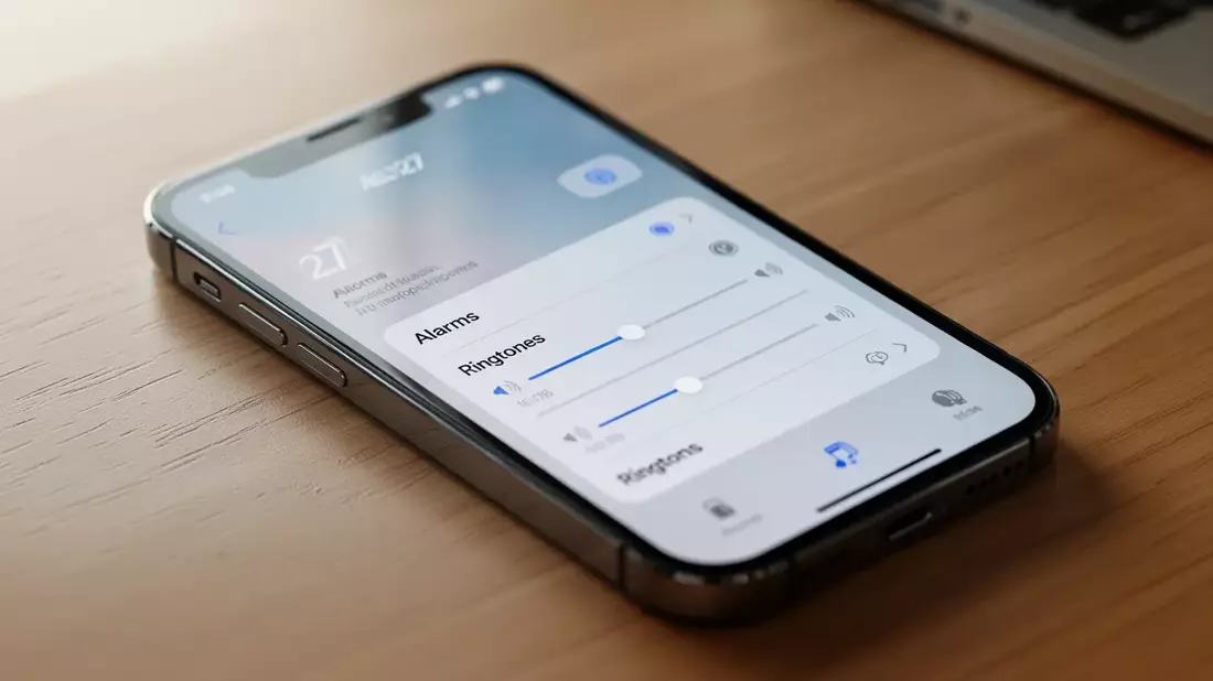 iOS 27 Beta: Getrennte Lautstärkeregler für Wecker und Klingelton