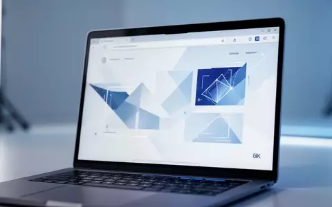 Moderner Laptop-Bildschirm mit minimalistischer Browser-Oberfläche und sauberen, professionellen Designelementen. - Foto: über boerse-global.de