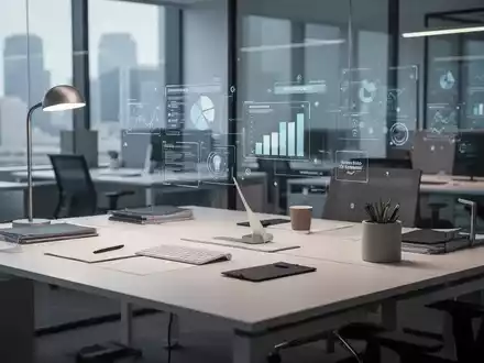 Ein minimalistischer, aufgeräumter Arbeitsplatz, der Effizienz und optimierte Arbeitsprozesse symbolisiert. - Foto: über boerse-global.de