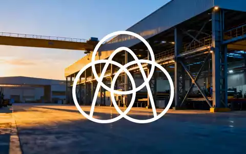 Moderne industrielle Fertigungsanlage bei Sonnenaufgang, die Wachstum und technologischen Fortschritt symbolisiert. - Foto: über boerse-global.de