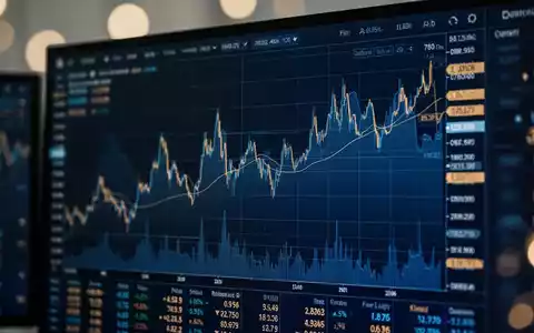 Digitale Finanzmarkt-Daten und Aktienkurse auf einem Monitor als Symbol für Investment-Aktivitäten. - Foto: über boerse-global.de